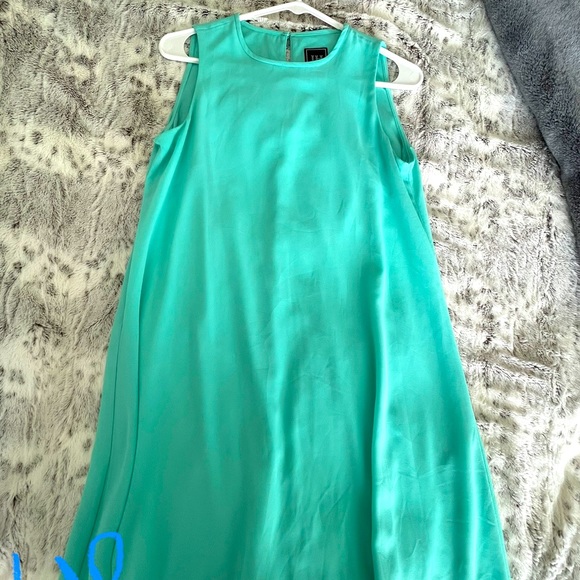 IH Dresses Teal Green Knee Length Dress Size 4 Petite Womens Poshmark